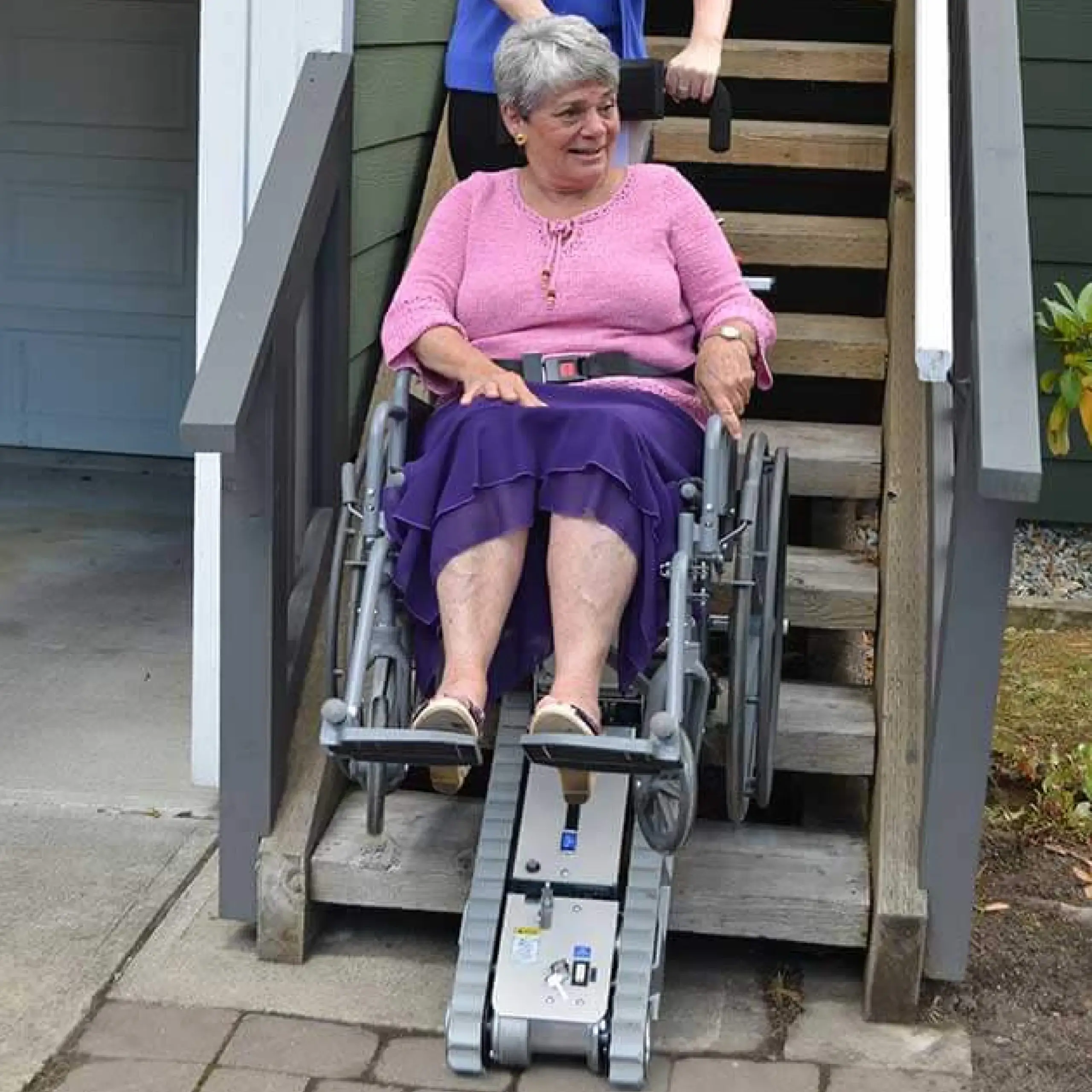 Garaventa Stair-Trac Portable Stair-Climbing Wheelchair