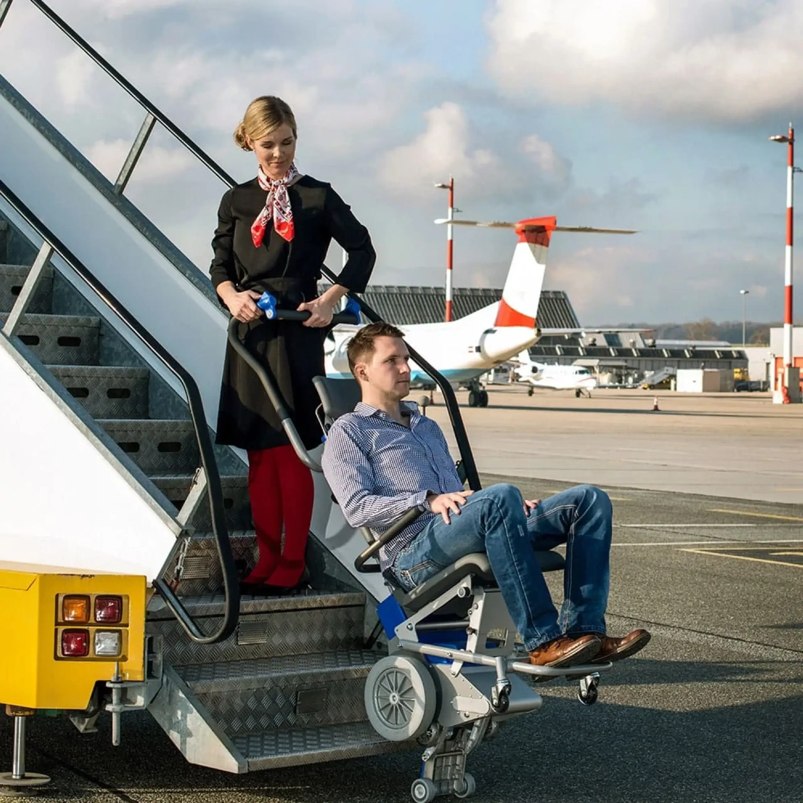 SANO PT Outdoor Stair-Climbing Wheelchair