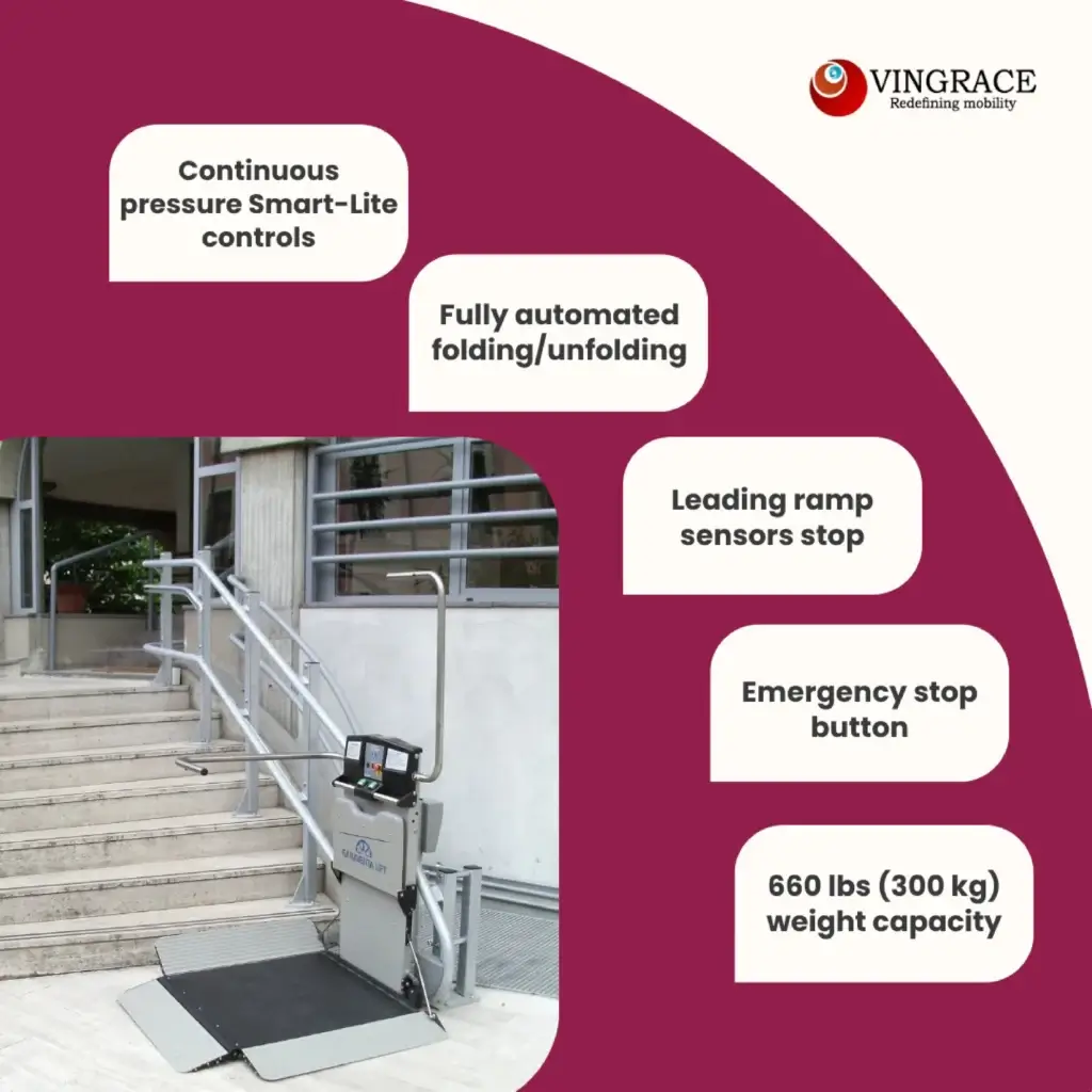 Garaventa Artira Curved Stair Lift